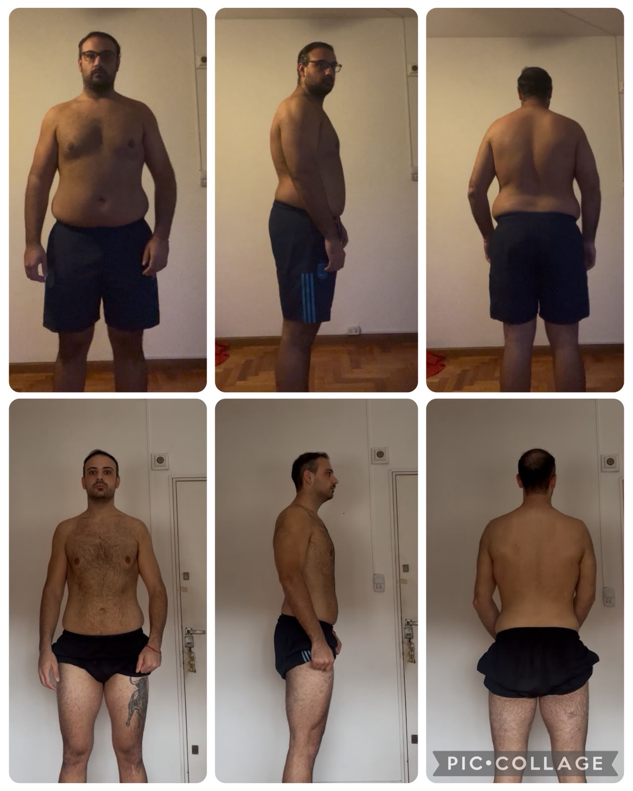 Antes y después — transformación real con Grosz Training