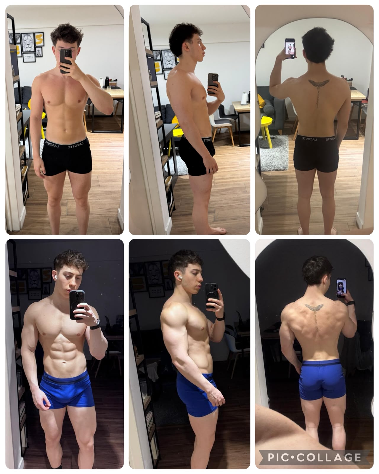 Antes y después — transformación real con Grosz Training