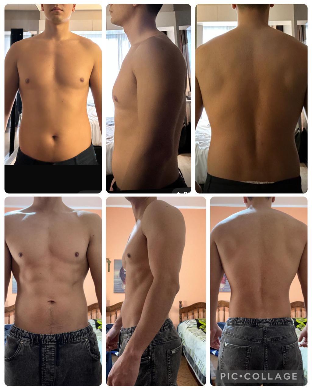 Antes y después — transformación real con Grosz Training